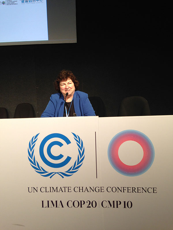 Marilyn Averill at COP 2014
