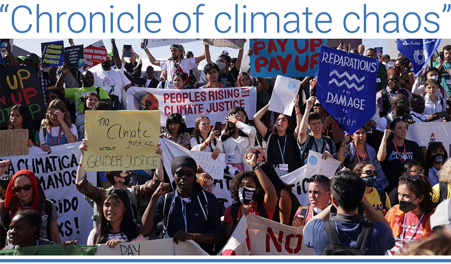 “Chronicle of climate chaos”