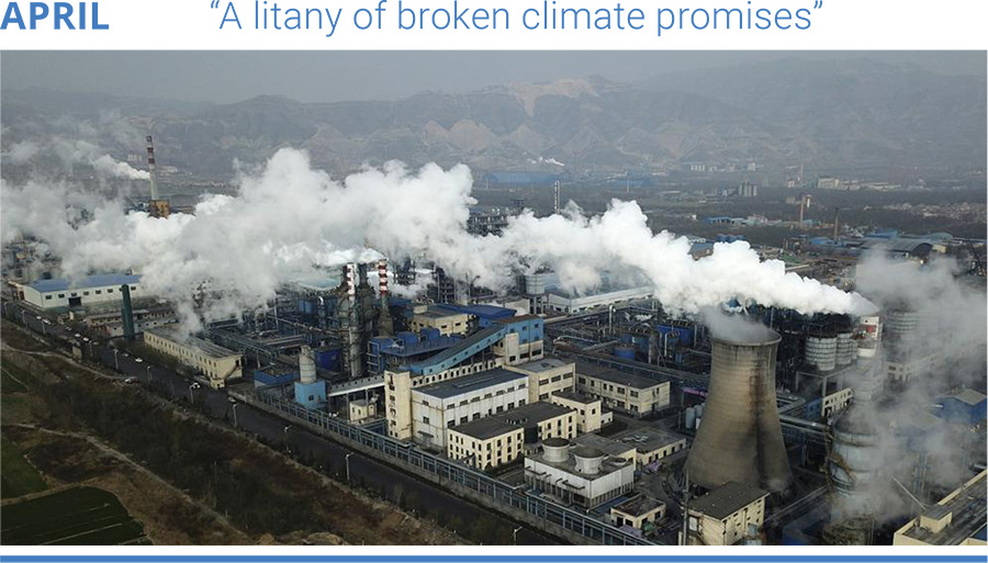 “A litany of broken climate promises"