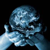 Photo of World in hands