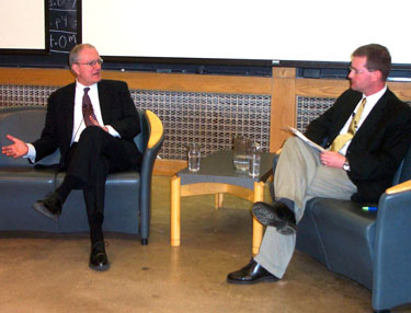Dr. John Marburger III being interviewed by Roger Pielke, Jr., February 14, 2005 