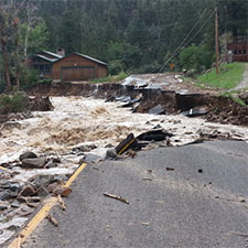 Boulder County flood