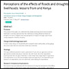 Perceptions of the Effects of Floods and Droughts on Livelihoods: Lessons from Arid Kenya