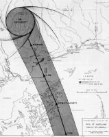 Path of Hurricane Camille at Landfall (317 KB)