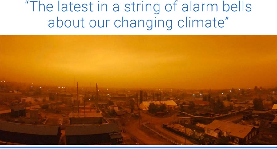 "The latest in a string of alarm bells about our changing climate"
