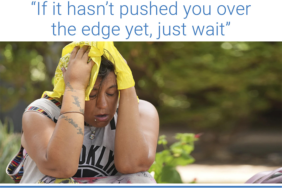 "If it hasn’t pushed you over the edge yet, just wait”