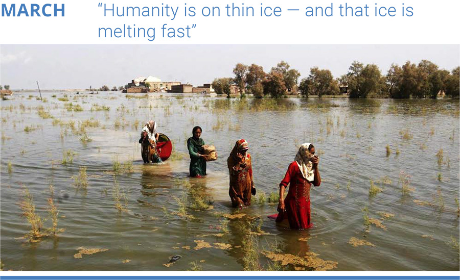 Humanity is on thin ice — and that ice is melting fast