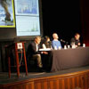 Extremes panel discussion: Bill Travis, Shali Mohleji, Kevin Vranes, and Roger Pielke, Jr.