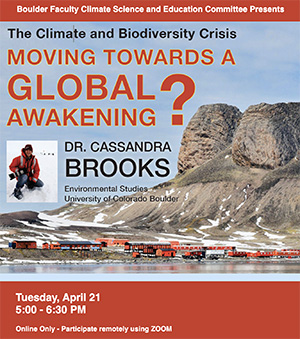 The Climate and Biodiversity Crisis: Moving Towards a Global Awakening?