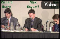 2012 Ocean Sciences Panel Discussion with Max Boykoff