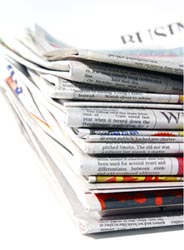 photo of newspapers