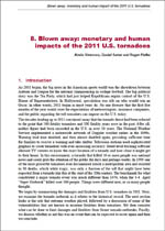 Blown Away: Monetary and Human Impacts of the 2011 U.S. Tornadoes