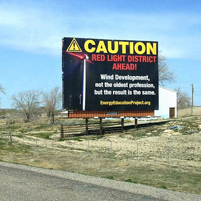 Wind Farm Billboard