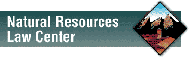 Natural Resources Law Center logo