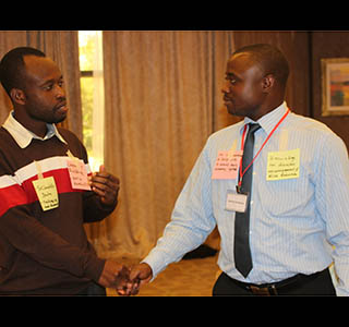 Zambia Red Cross Workers play The Wobbly Tobbly game